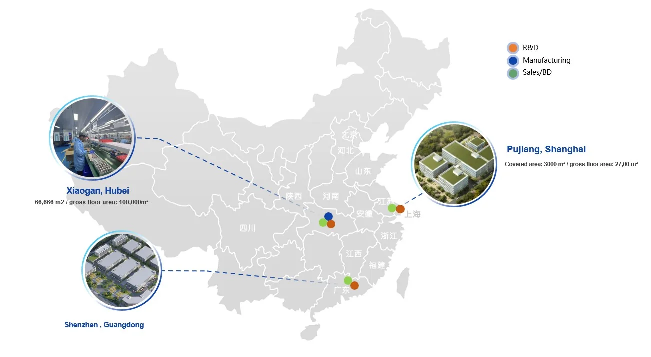 CloudPrime 全球业务与研发制造协同布局图